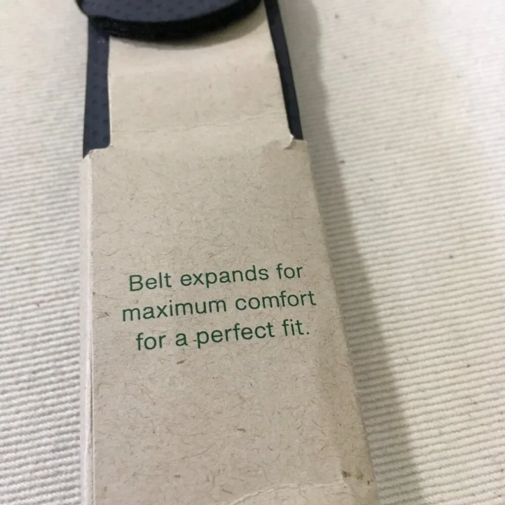 Clarks Comfort Stretch Dark Gray Unisex Belt